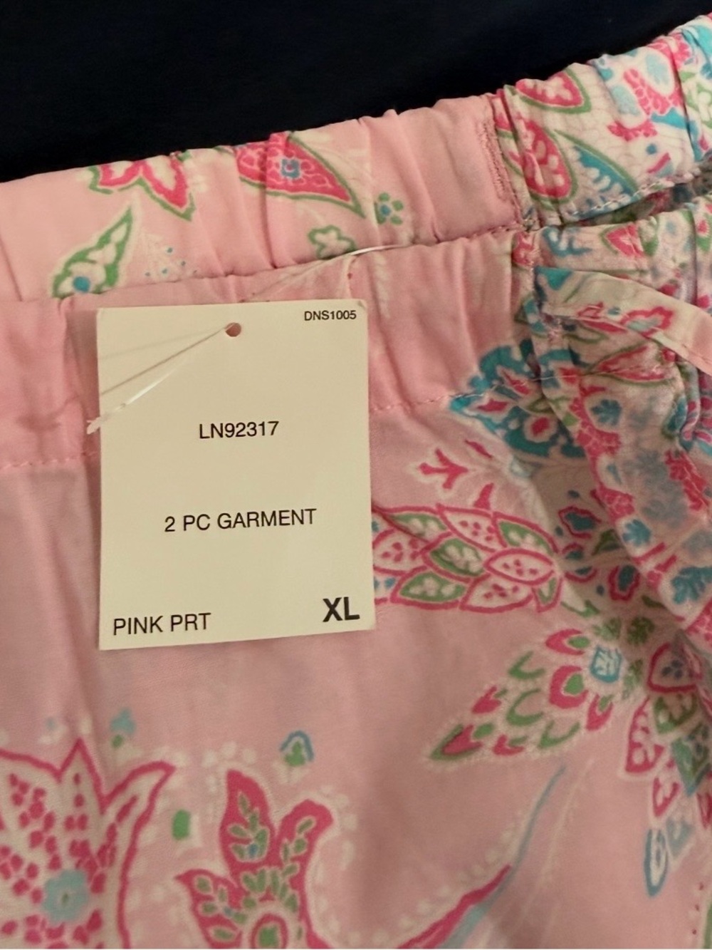 Ralph Lauren Pink Floral Woman’s Pajama Set - Picture 6 of 7